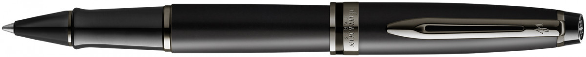 Waterman Expert Rollerball Pen - Metallic Black Ruthenium Trim