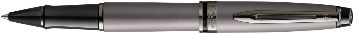 Waterman Expert Rollerball Pen - Metallic Silver Ruthenium Trim