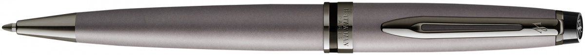 Waterman Expert Ballpoint Pen - Metallic Silver Ruthenium Trim