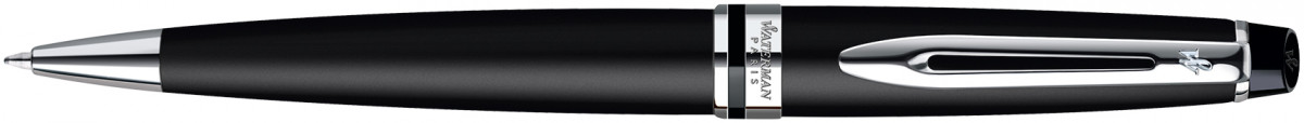 Waterman Expert Ballpoint Pen - Matte Black Chrome Trim