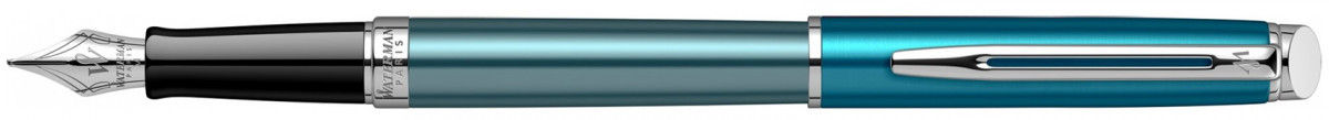 Waterman Hemisphere Fountain Pen - Côte D'azure Chrome Trim