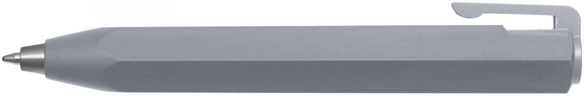 Worther Shorty Ballpoint Pen - Aluminium (in Black Presentation Gift Box)