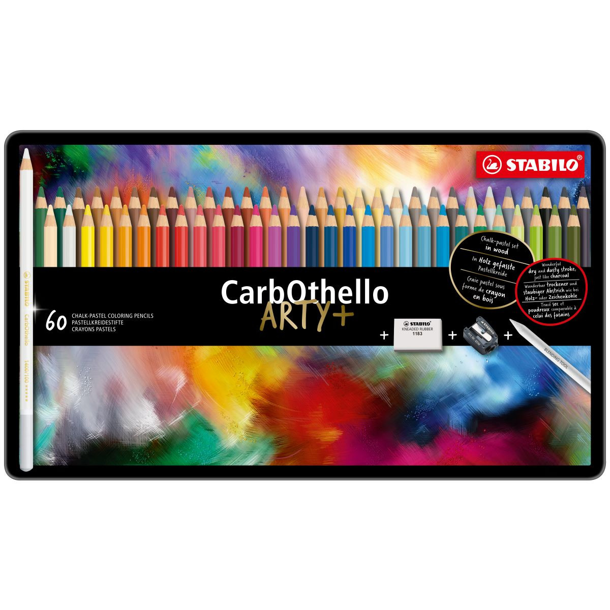 Stabilo CarbOthello Pastel Pencil 60 Set