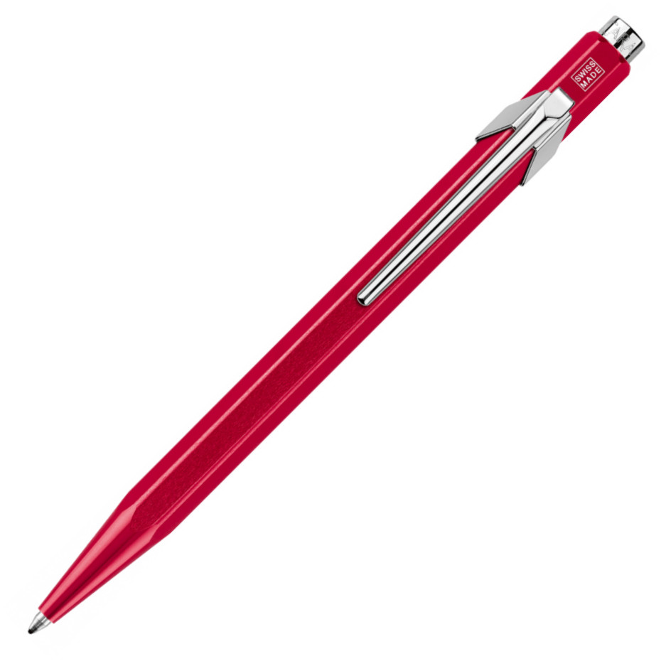 Caran d'Ache 849 Ballpoint Pen - Metal-X Red (Gift Boxed)