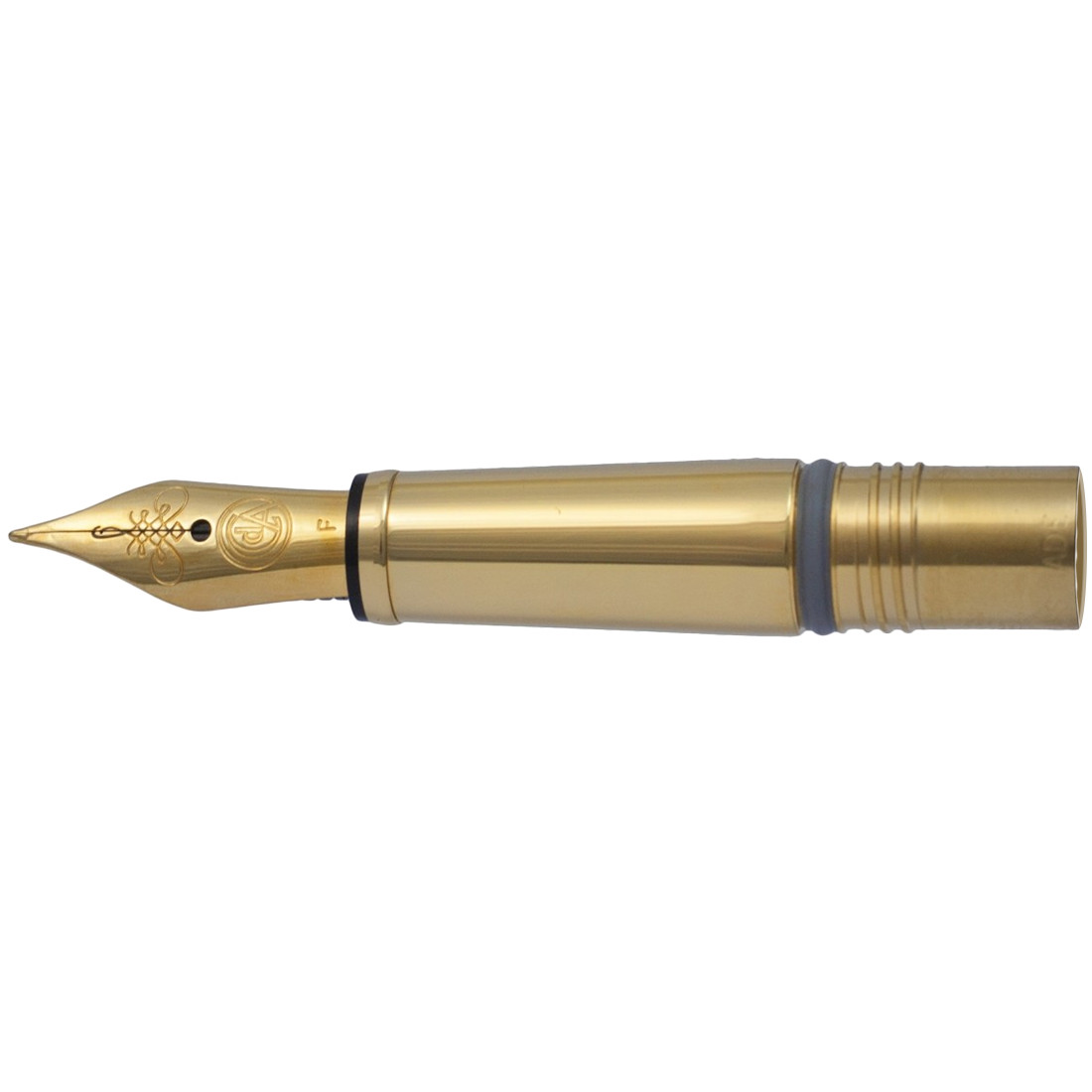 Caran d'Ache Ecridor Nib Section - Stainless Steel Gold Plated