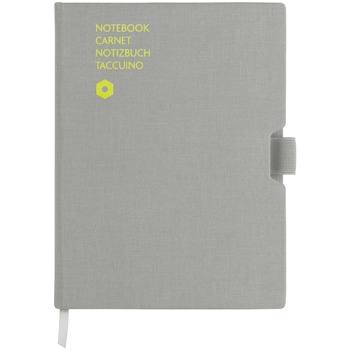 Caran d'Ache Office Notebook - A5 Canvas - Grey