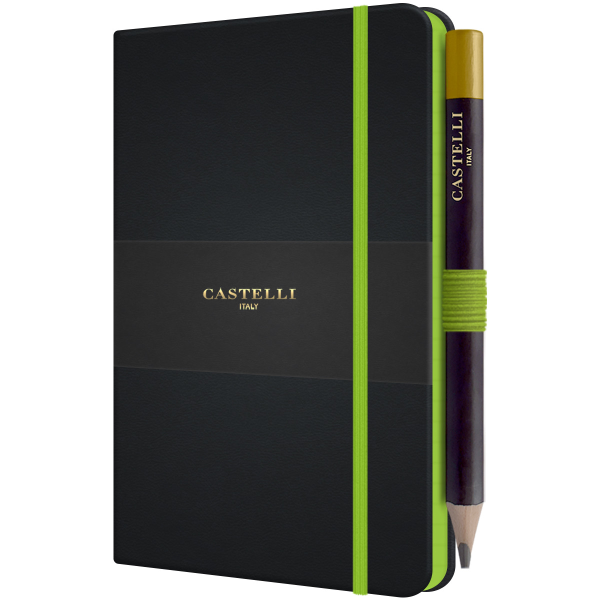 Castelli Tucson Edge Pocket Notebook - Ruled - Green