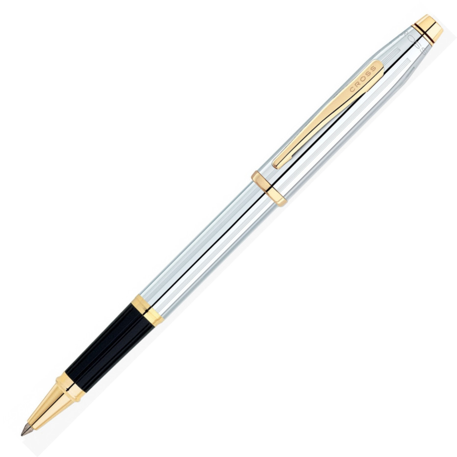 Cross Century II Rollerball Pen - Medalist Chrome and Gold