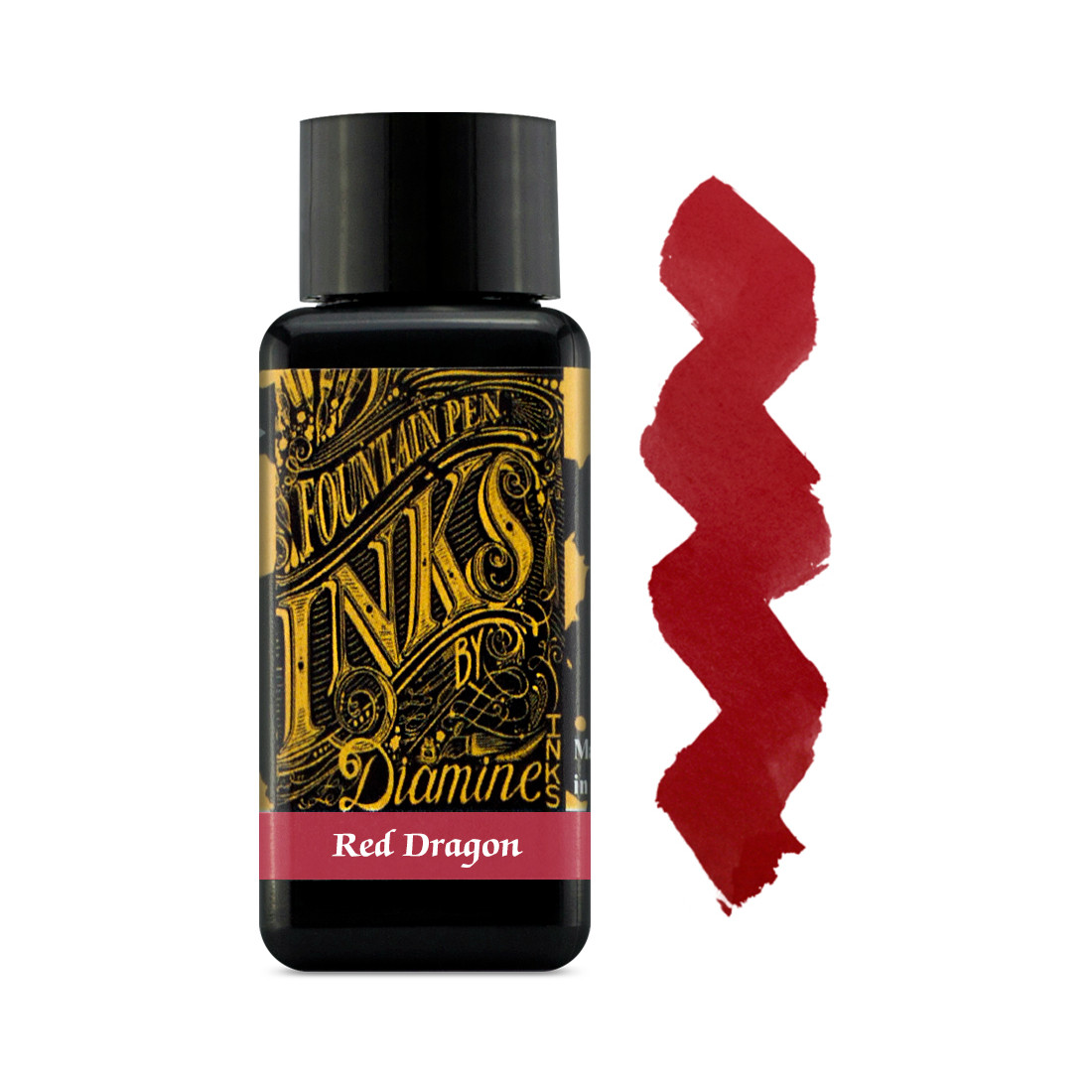 Diamine Ink Bottle 30ml - Red Dragon