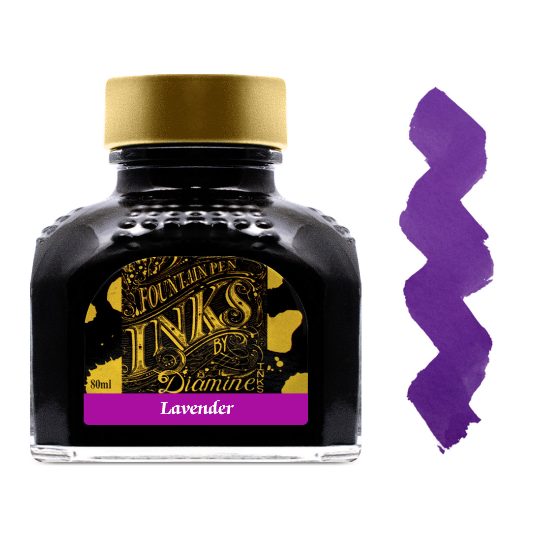 Diamine Ink Bottle 80ml - Lavender