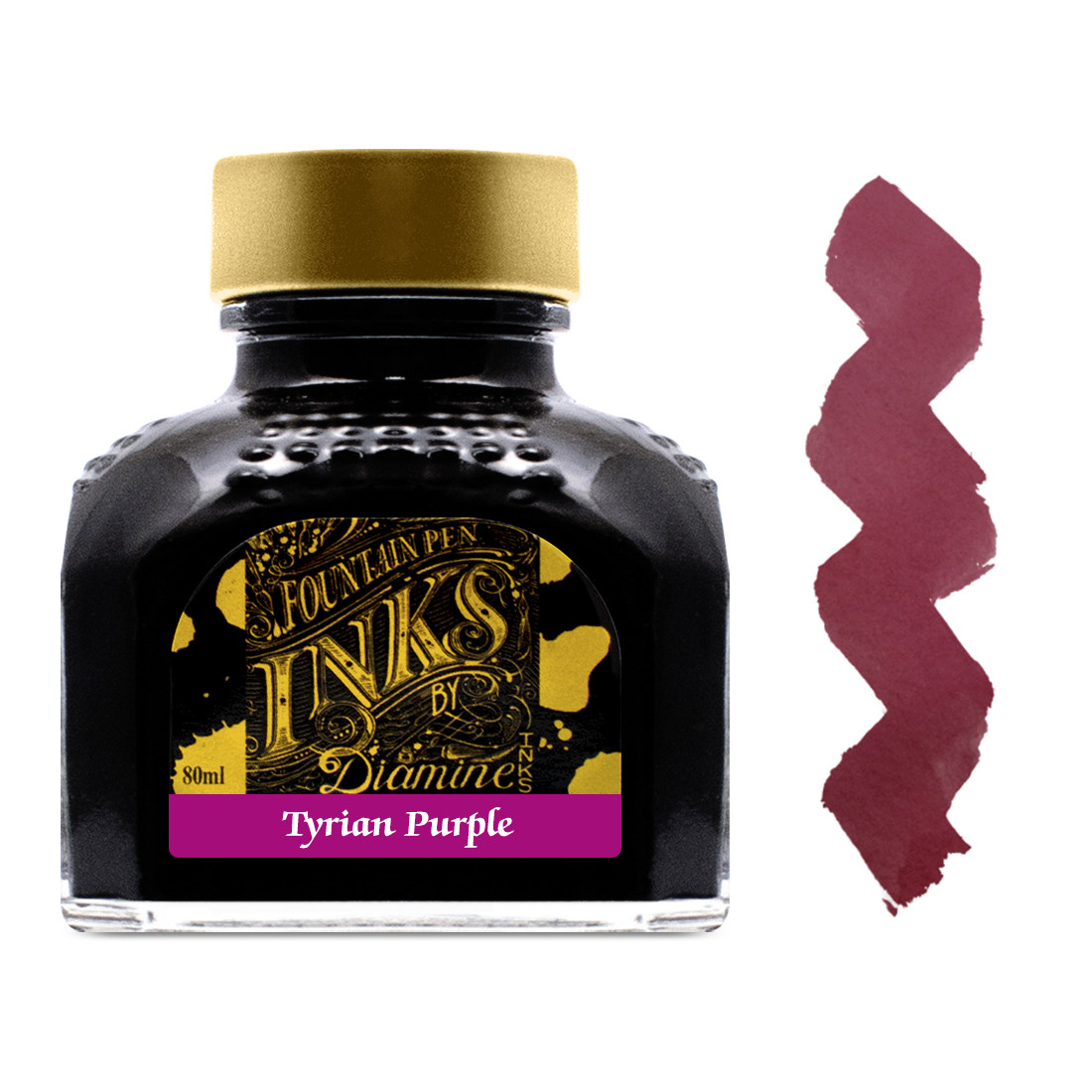 Diamine Ink Bottle 80ml - Tyrian Purple