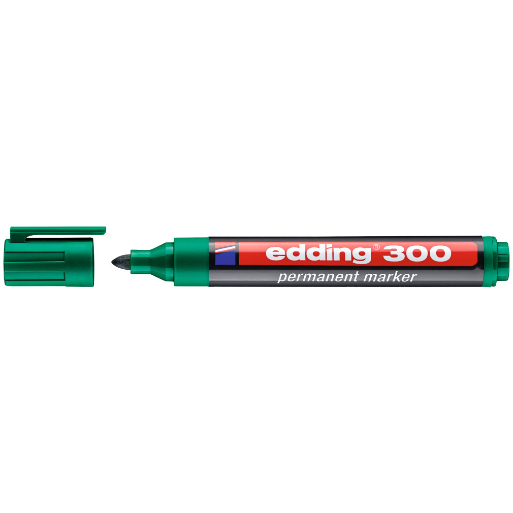 Buy wholesale Pack 10 Green permanent edding 3000 marker