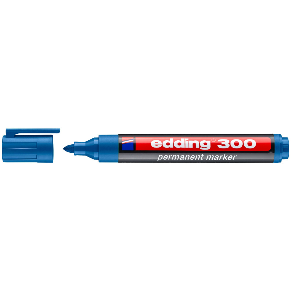 Marqueur permanent edding 3000/4-3000003 (bleu)