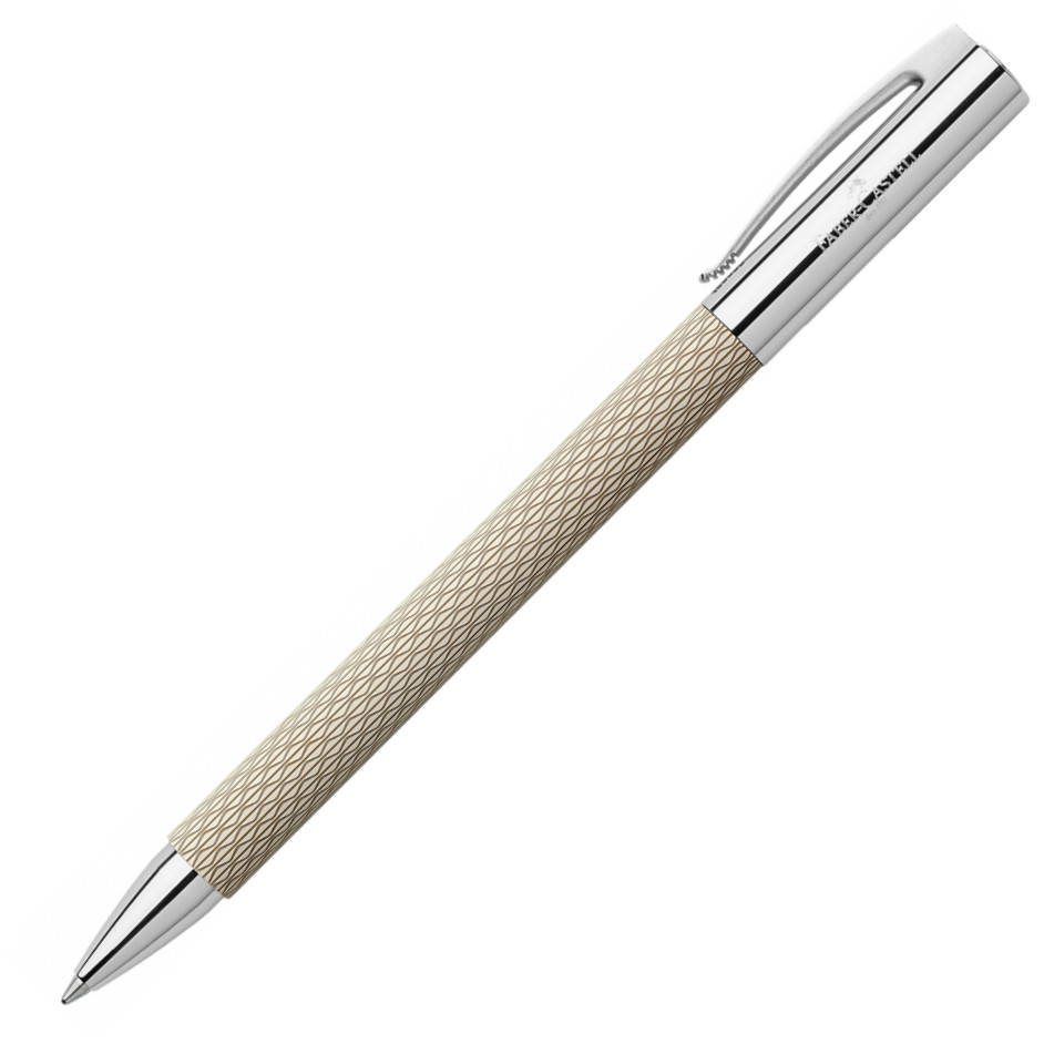 Faber-Castell Ambition OpArt Ballpoint Pen - White Sand