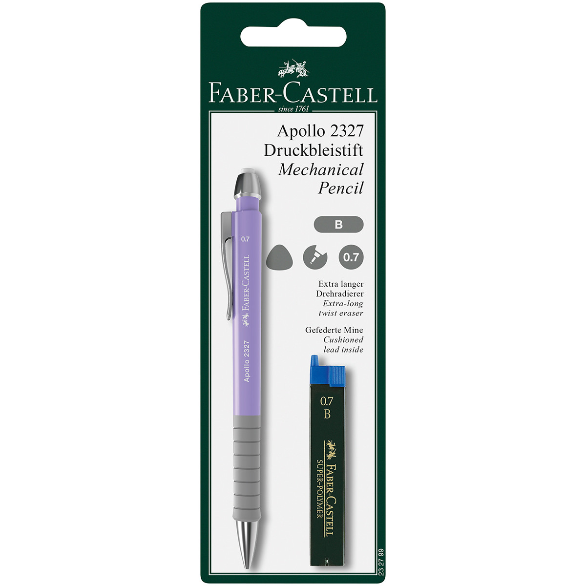 Faber-Castell Apollo Mechanical Pencil Set - 0.7mm