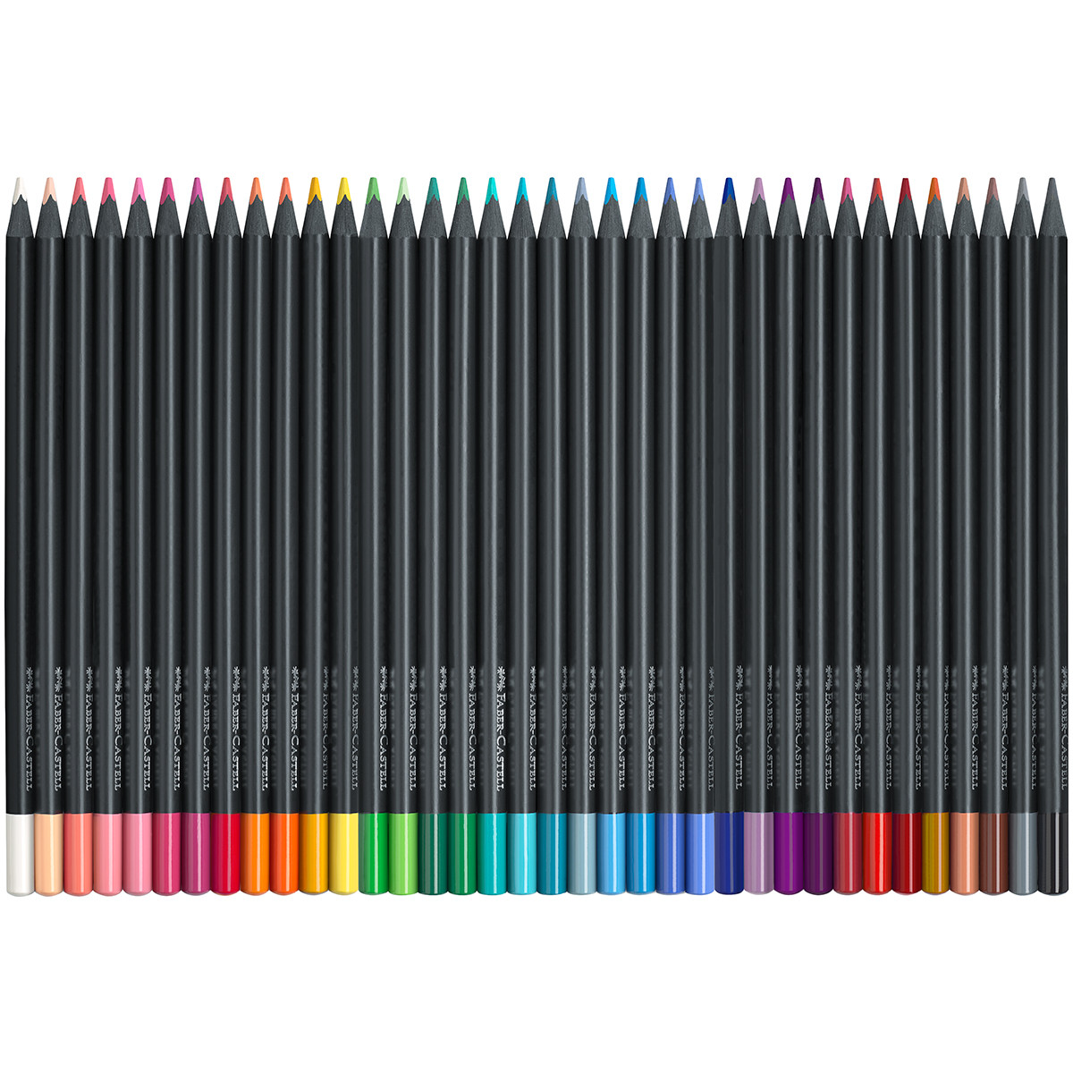  Faber-Castell Black Edition 116490 Colouring Pencils, 100  Metal Case, Shatterproof, for Children and Adults : Office Products