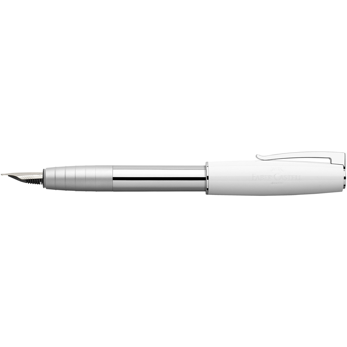 Faber-Castell Loom Fountain Pen - Piano White, 149270