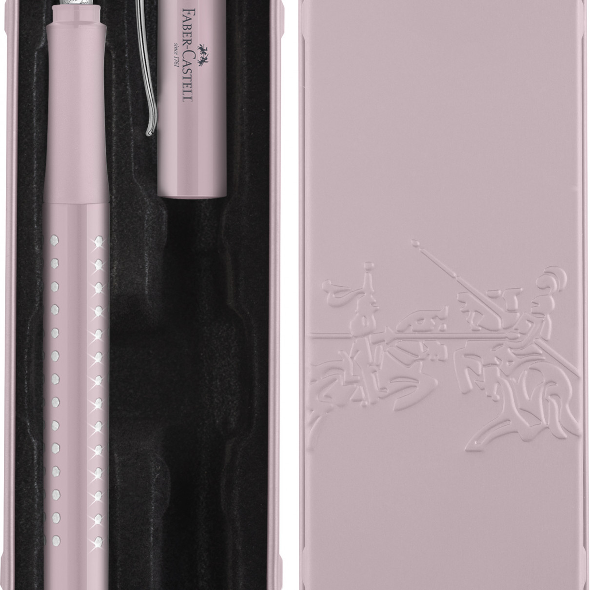 Faber-Castell Sparkle Fountain Pen Set - Rose