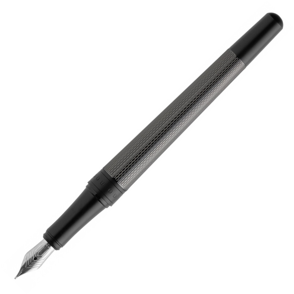 Hugo Boss Essential Fountain Pen - Glare Black