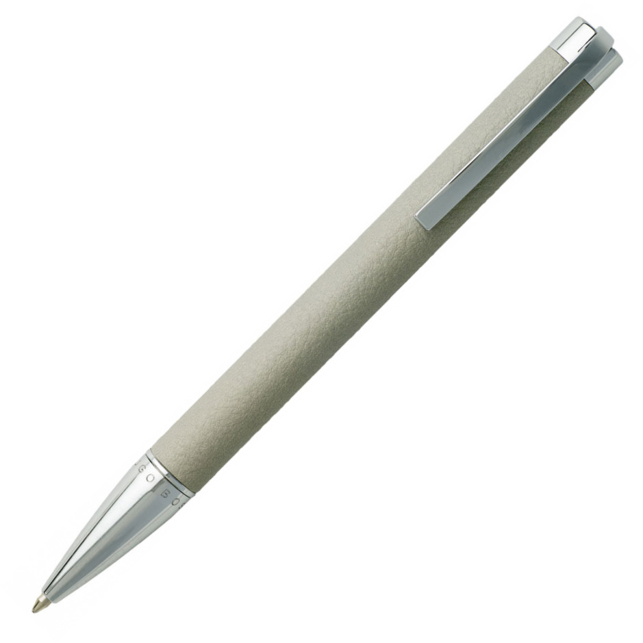 Hugo Boss Storyline Ballpoint Pen - Light Grey