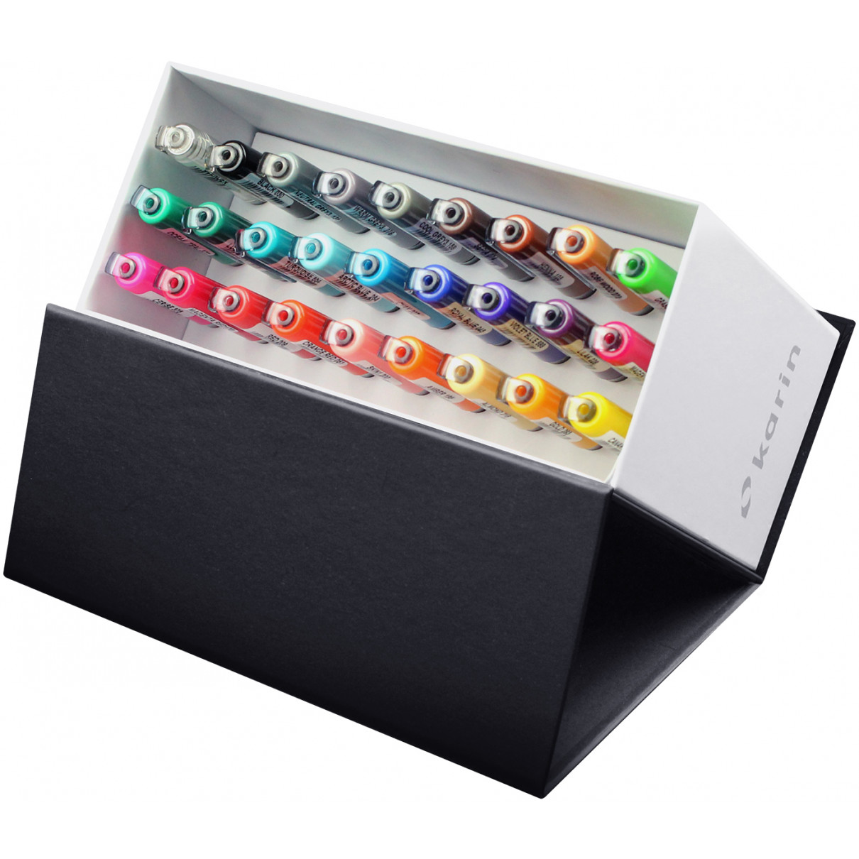 Karin Brushmarker PRO Mini Box 26 colours + 1 blender set, Assorted