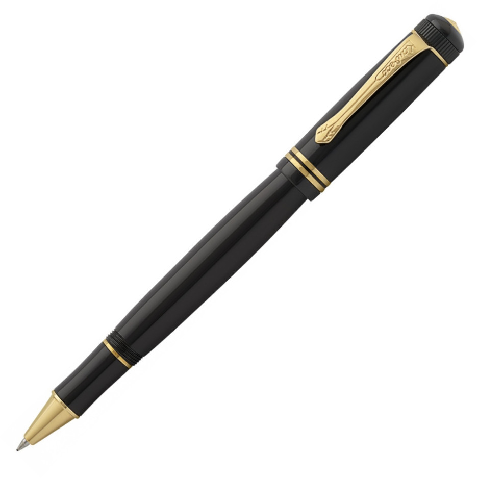 Kaweco DIA 2 Rollerball Pen - Black Gold Trim