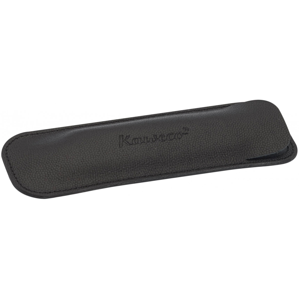 Kaweco Eco Leather Pouch for Regular Pens - Black - Double