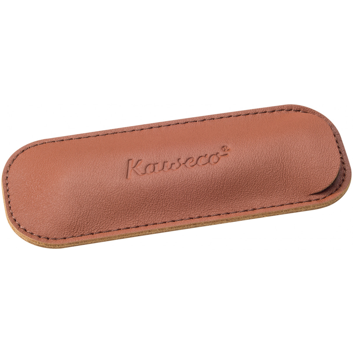 Kaweco Eco Leather Pouch for Sport Pens - Brandy - Double