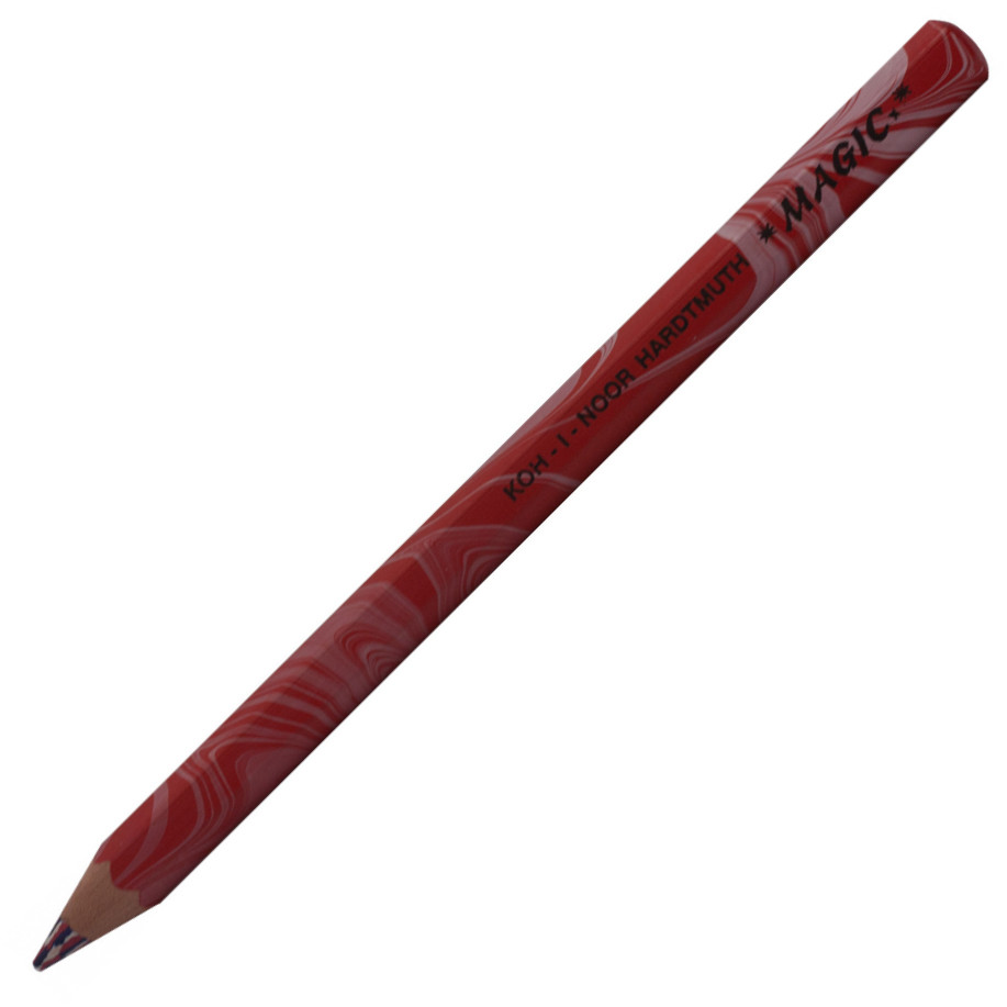 Koh-I-Noor 3405 Jumbo Special Coloured Magic Pencils - America Red (Tube of 30)