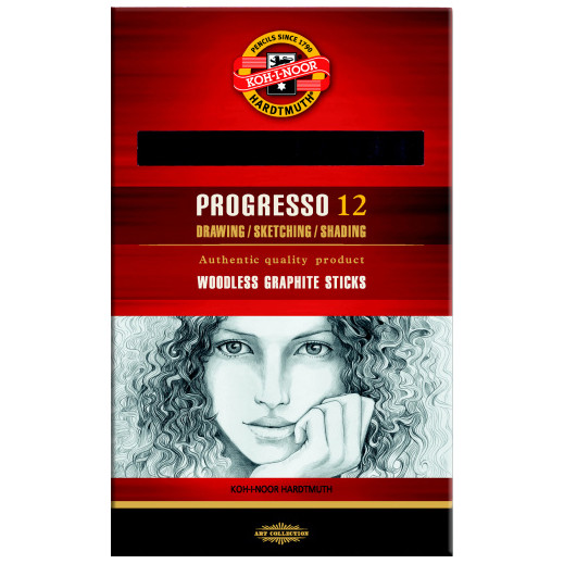 Koh-I-Noor : Progresso : Woodless Graphite Pencil 8911 : HB