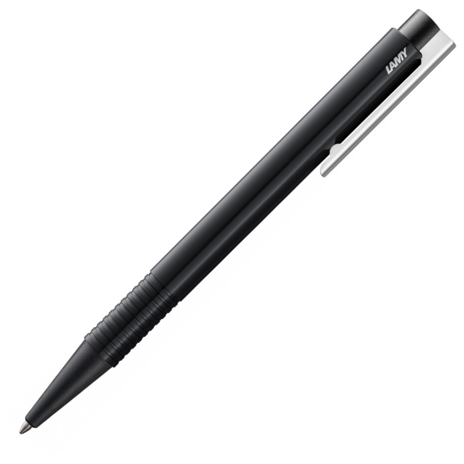 Lamy Logo Ballpoint Pen - Black Chrome Trim