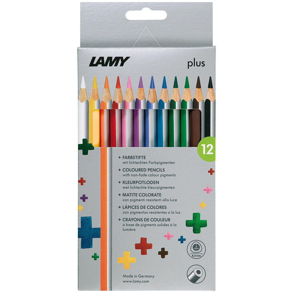 Lamy Plus Colouring Pencils - Assorted Colours (Pack of 12)