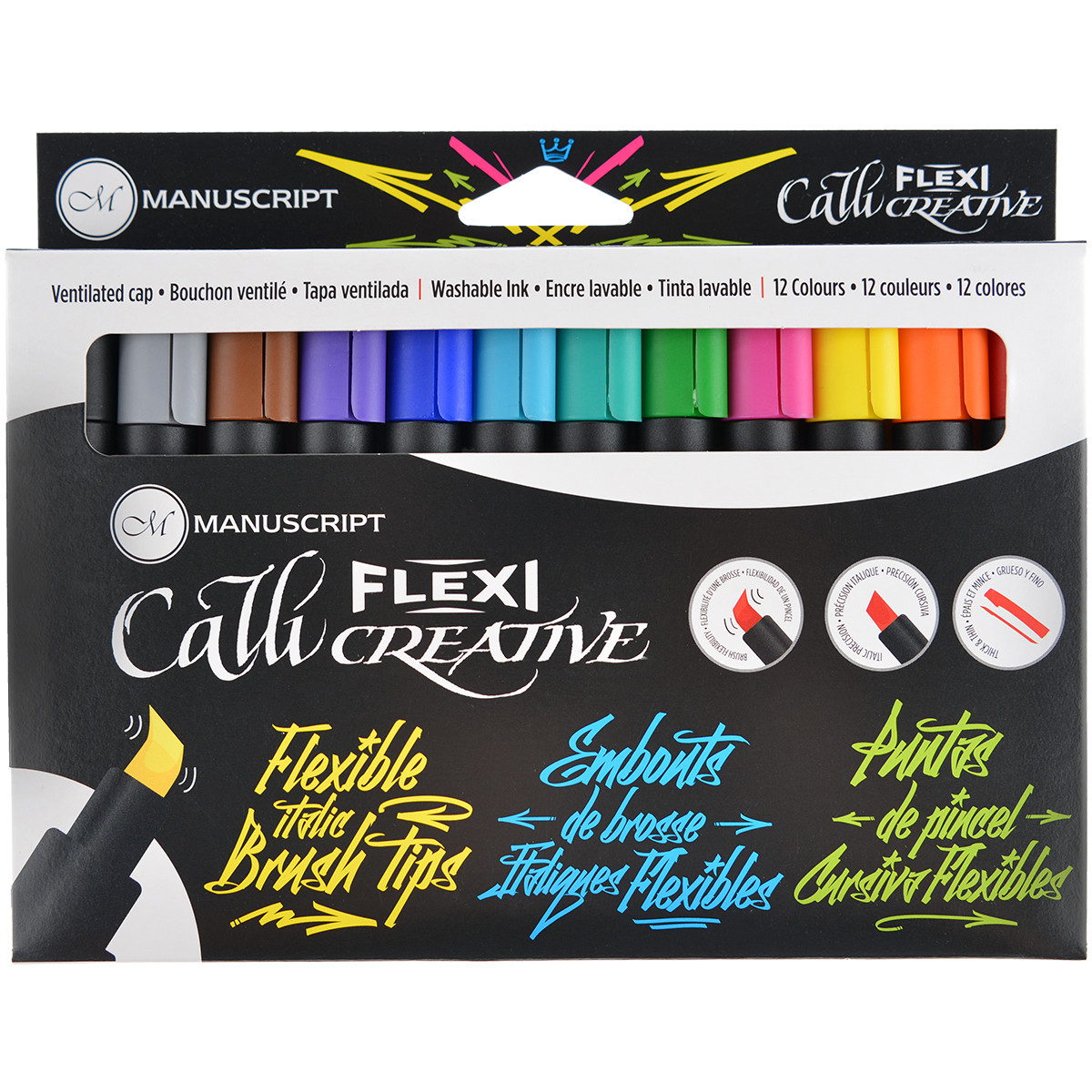Manuscript Callicreative Flexi Tipped Marker