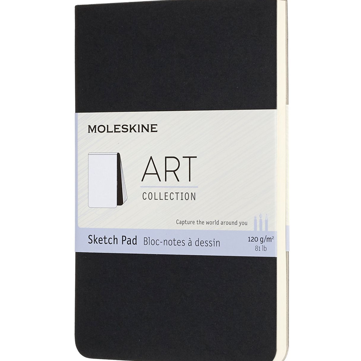 Moleskine Art Pocket Sketch Pad - Black