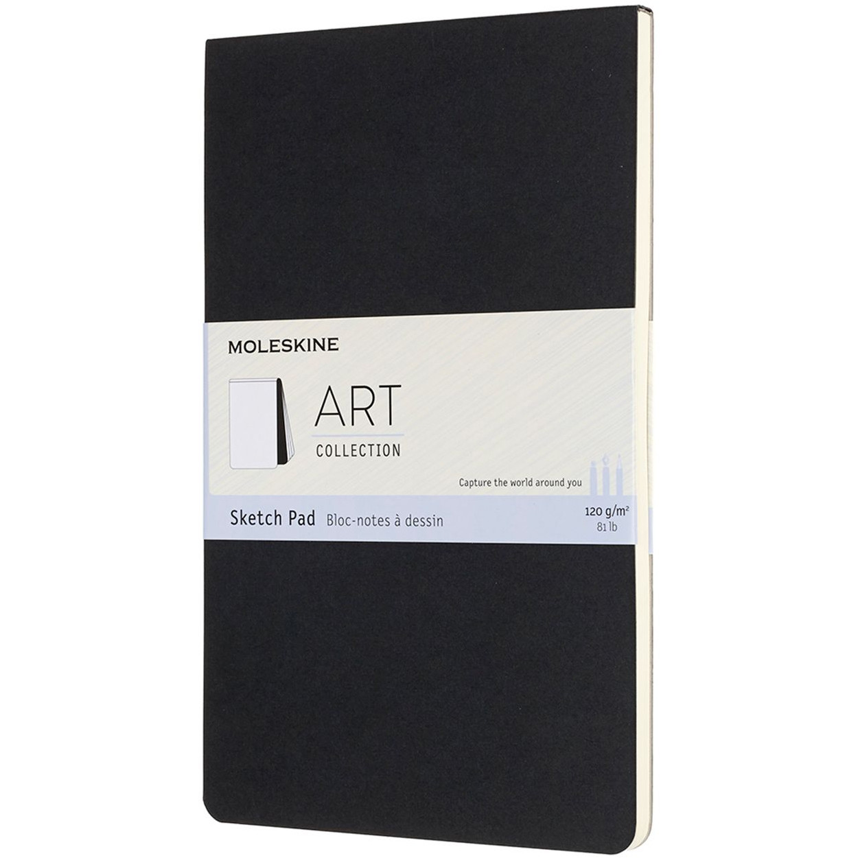 Moleskine Art Large Sketch Pad - Black, ARTSKPAD3