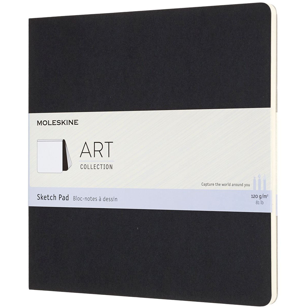 Moleskine Art Square Sketch Pad - Black
