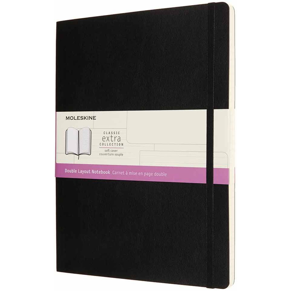 Moleskine Classic Extra Soft Cover Extra Large Notebook - Black