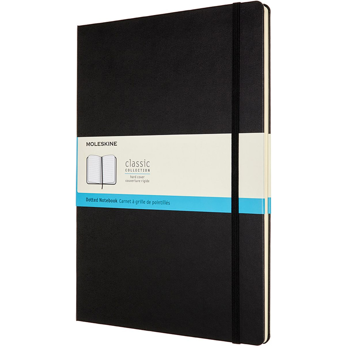 Moleskine Classic Hardback A4 Notebook - Dotted - Black