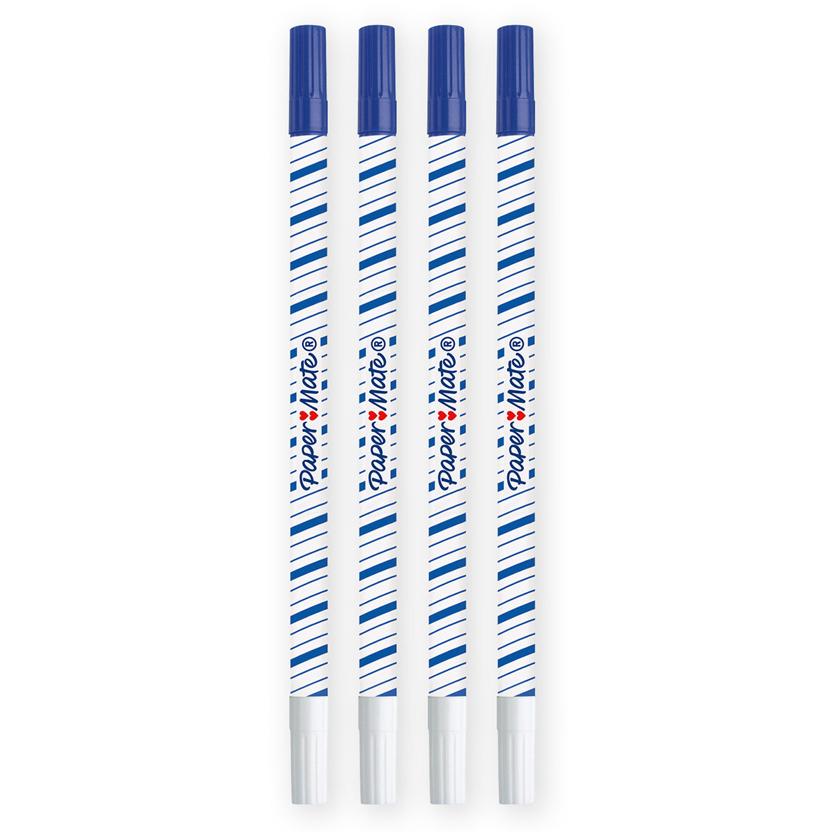 Papermate Magic + Erasable Fineliner Pen - Medium - Blue (Blister of 4)