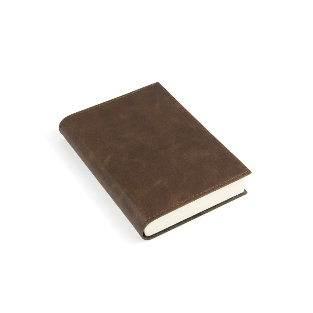 Papuro Capri Leather Journal - Chocolate - Small