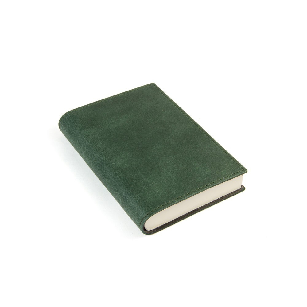 Papuro Capri Leather Journal - Green - Small