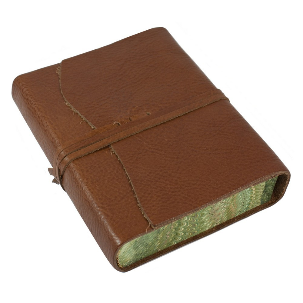 Papuro Roma Leather Journal - Brown - Medium