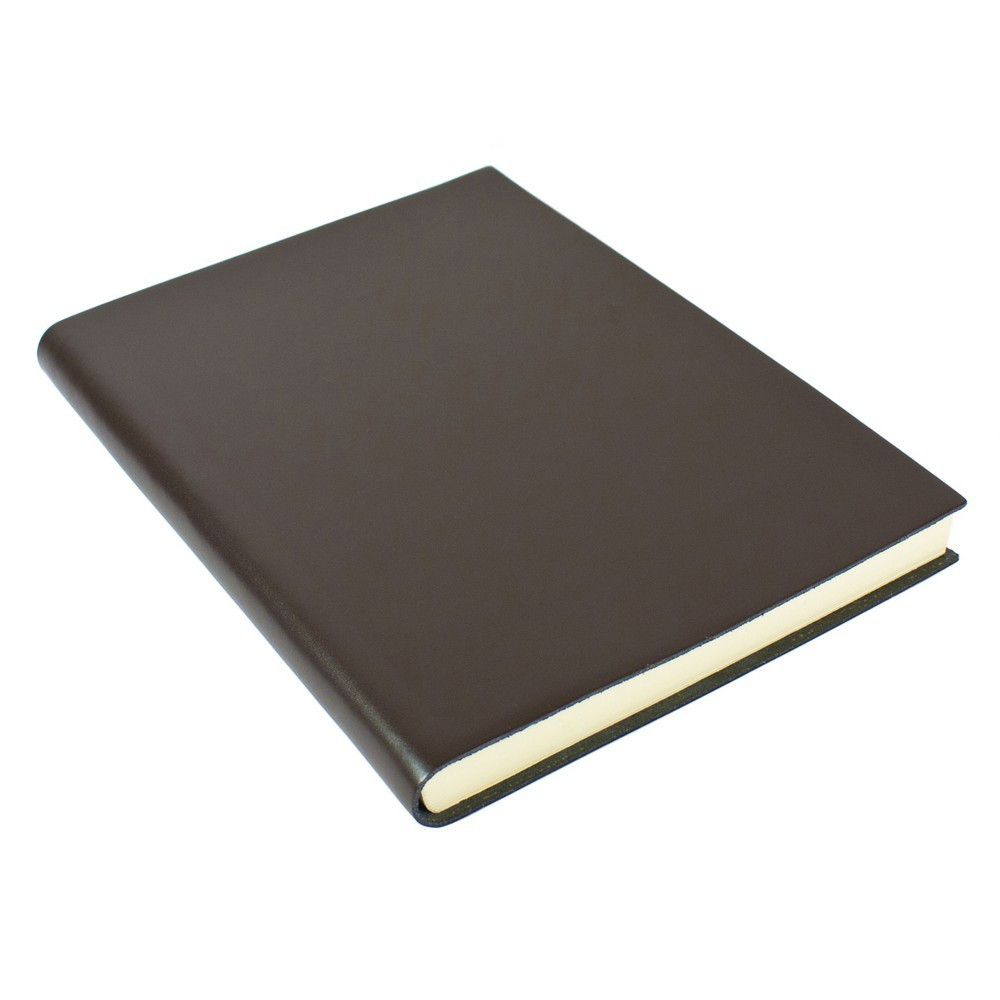 Papuro Torcello Leather Journal - Brown - Oversize