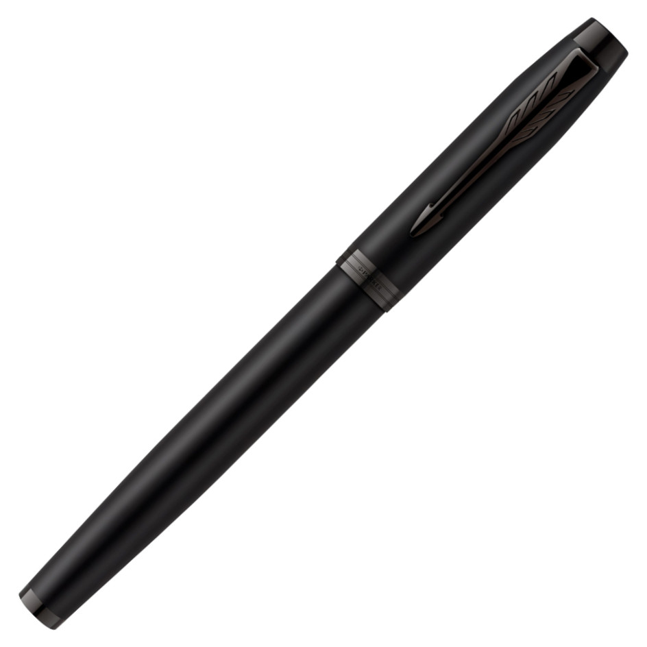 Parker Stylo plume IM Achromatic, fin (F), Noir