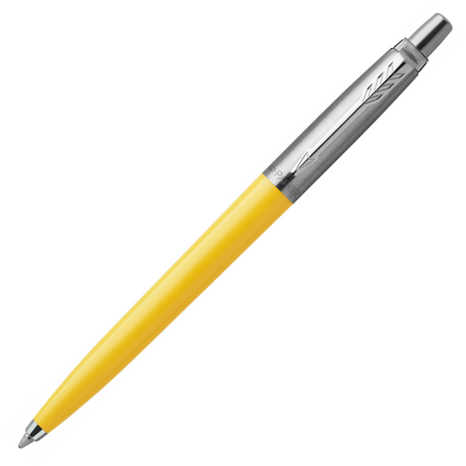 Parker Jotter Original Ballpoint Pen - Yellow Chrome Trim