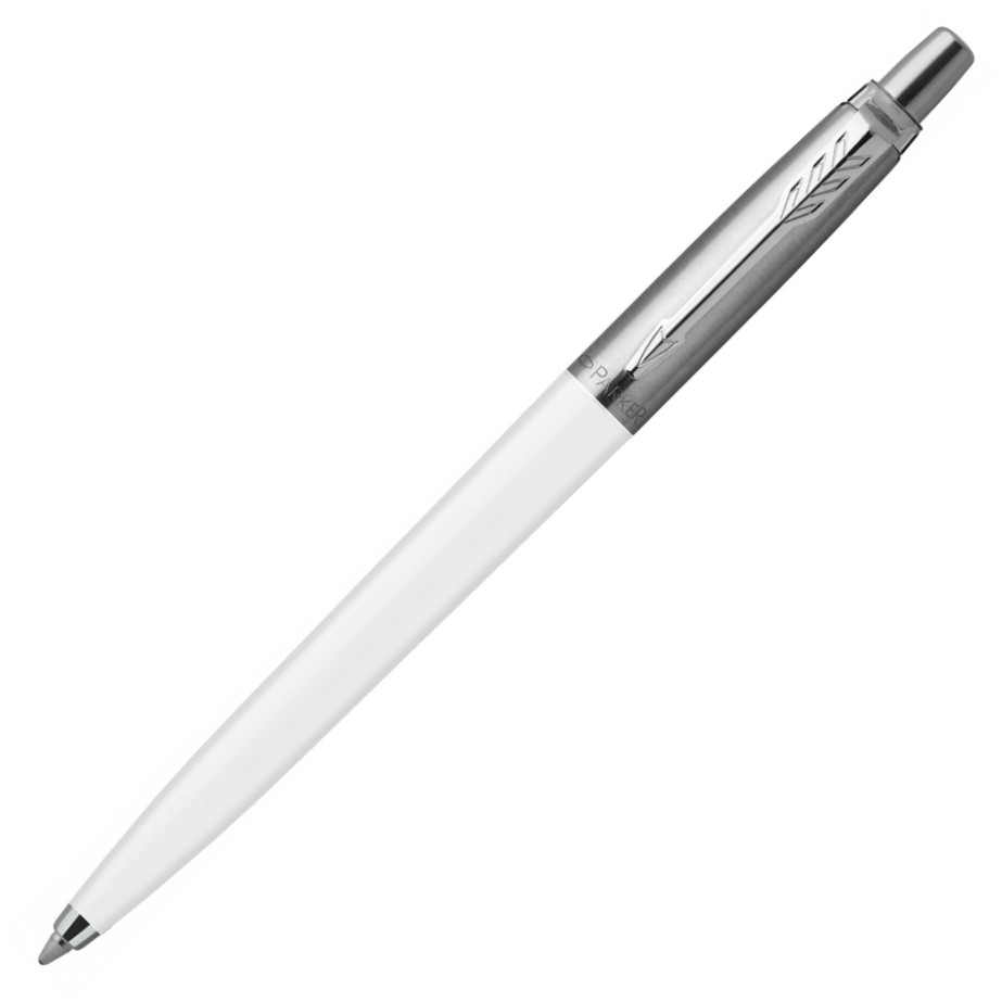 Parker Jotter Original Ballpoint Pen - White Chrome Trim