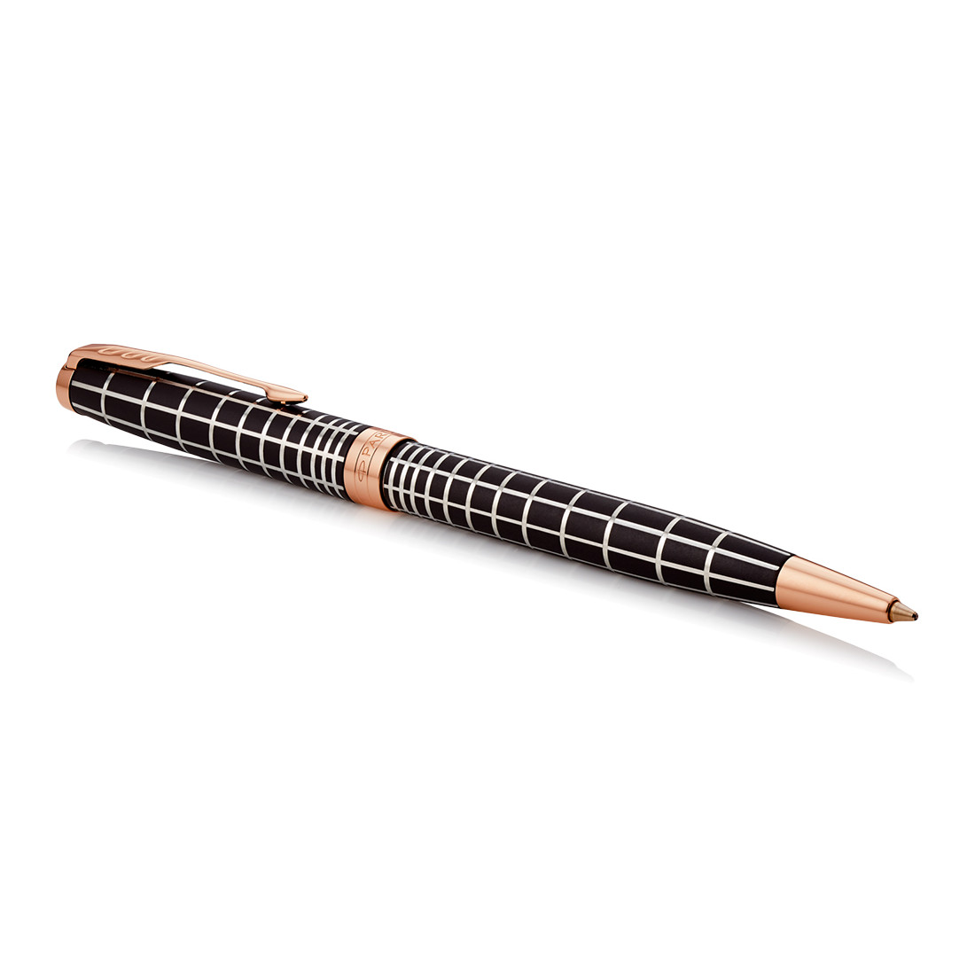 Parker Sonnet Brown Rubber Lacquer Gold