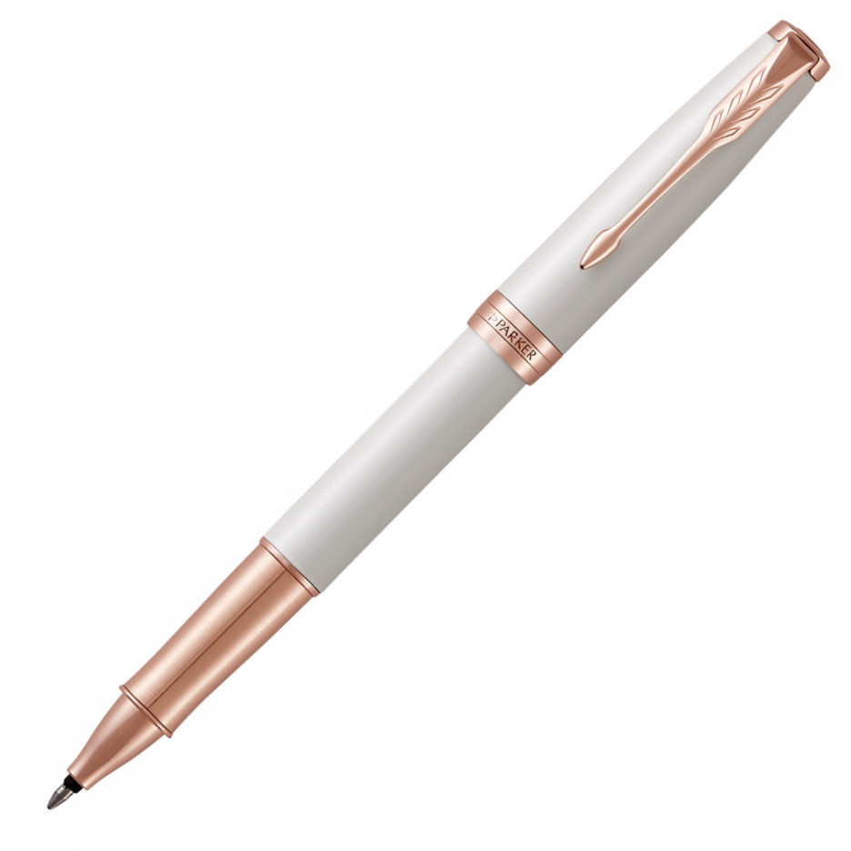 Parker Sonnet Rollerball Pen - Pearl Lacquer Pink Gold Trim