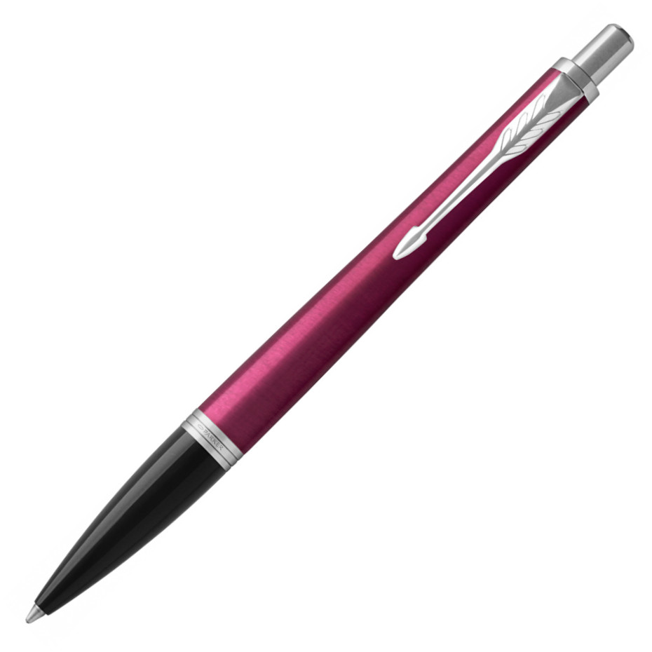 Parker Urban Ballpoint Pen - Vibrant Magenta Chrome Trim