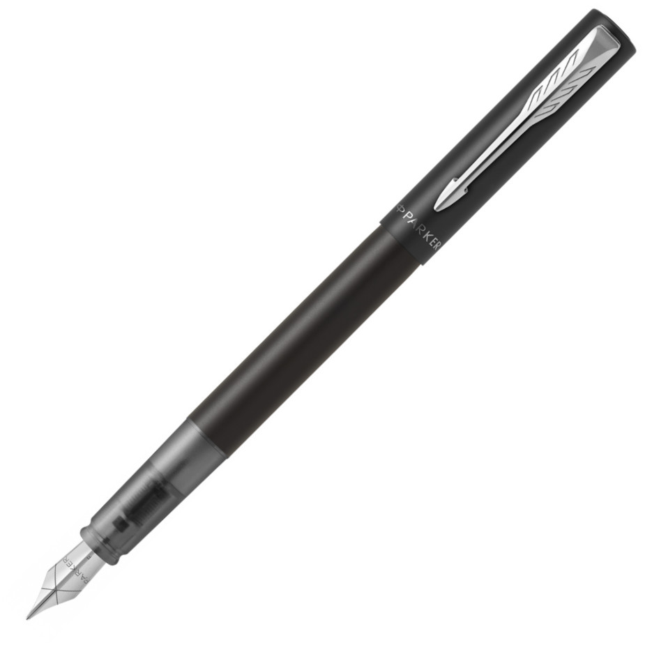 Parker Vector XL Fountain Pen - Black Chrome Trim